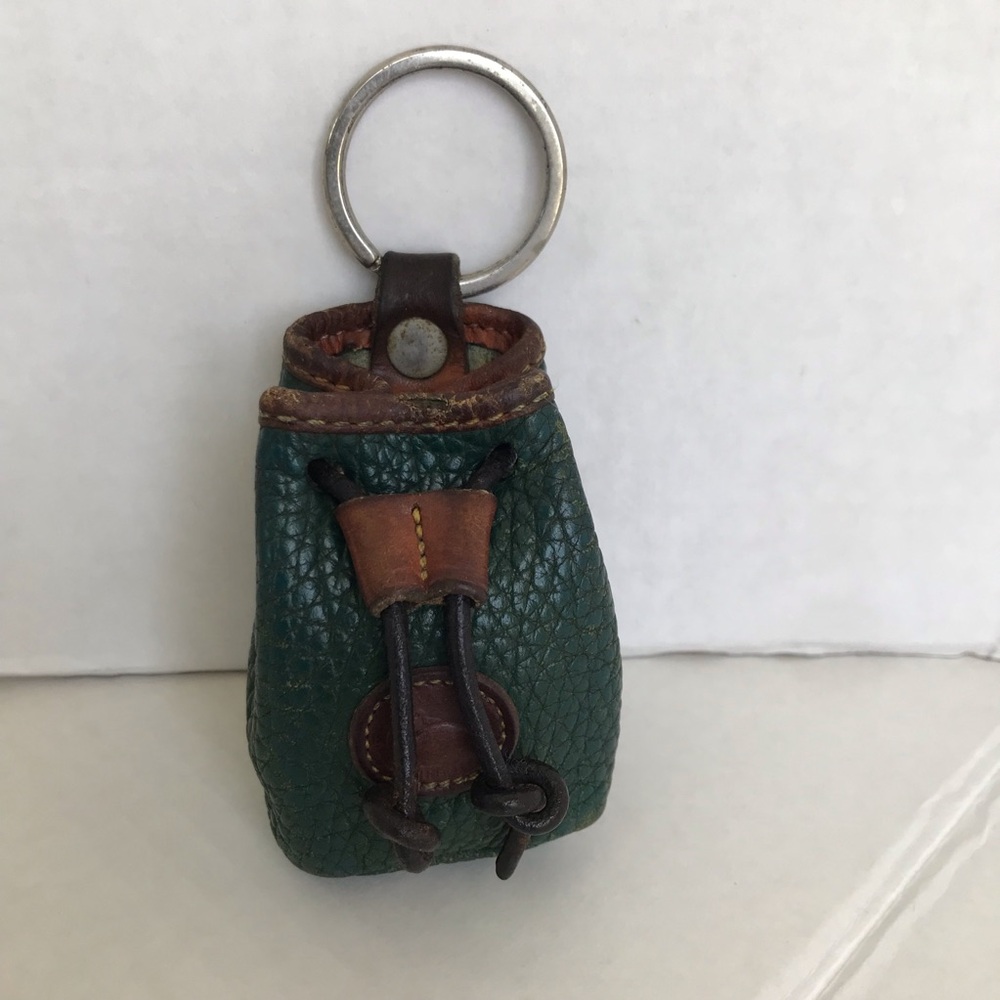 Vintage Dooney & Bourke Mini Drawstring Key Fob